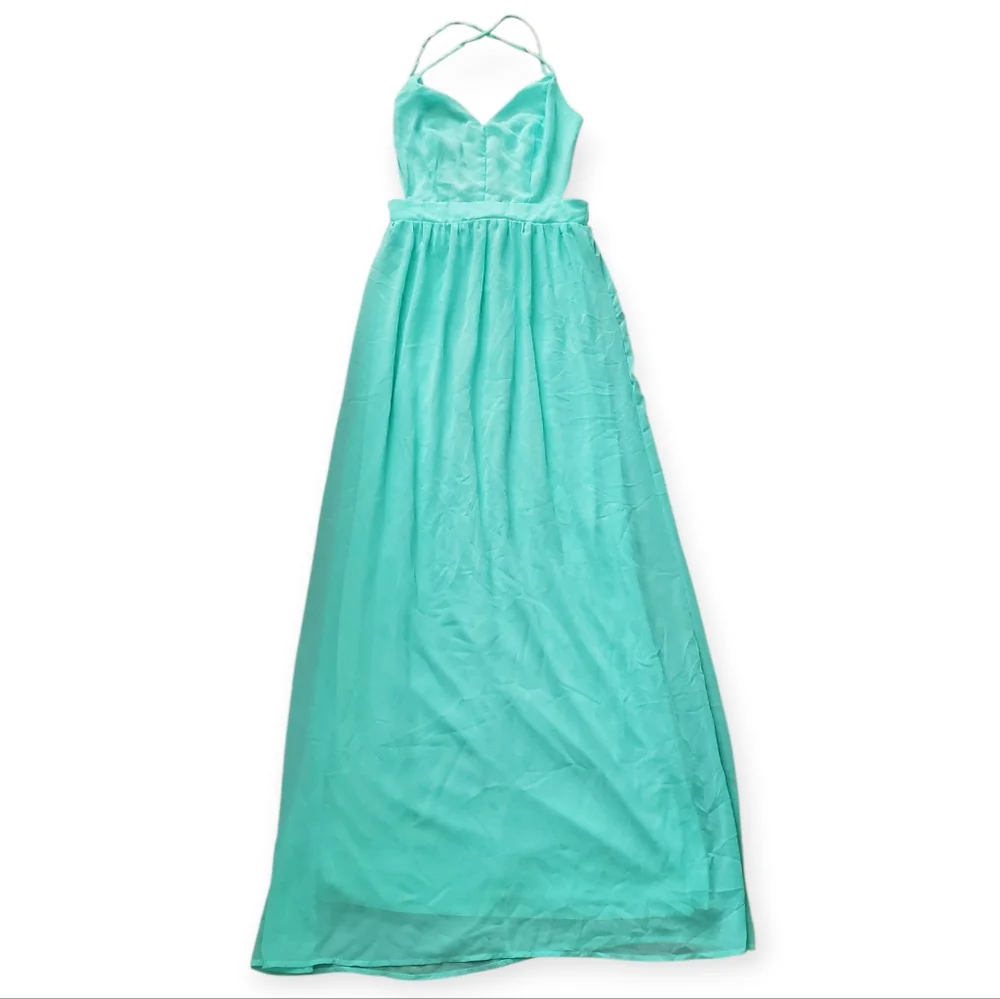 Lulu's Aqua Formal Gown - Picture 1 of 3